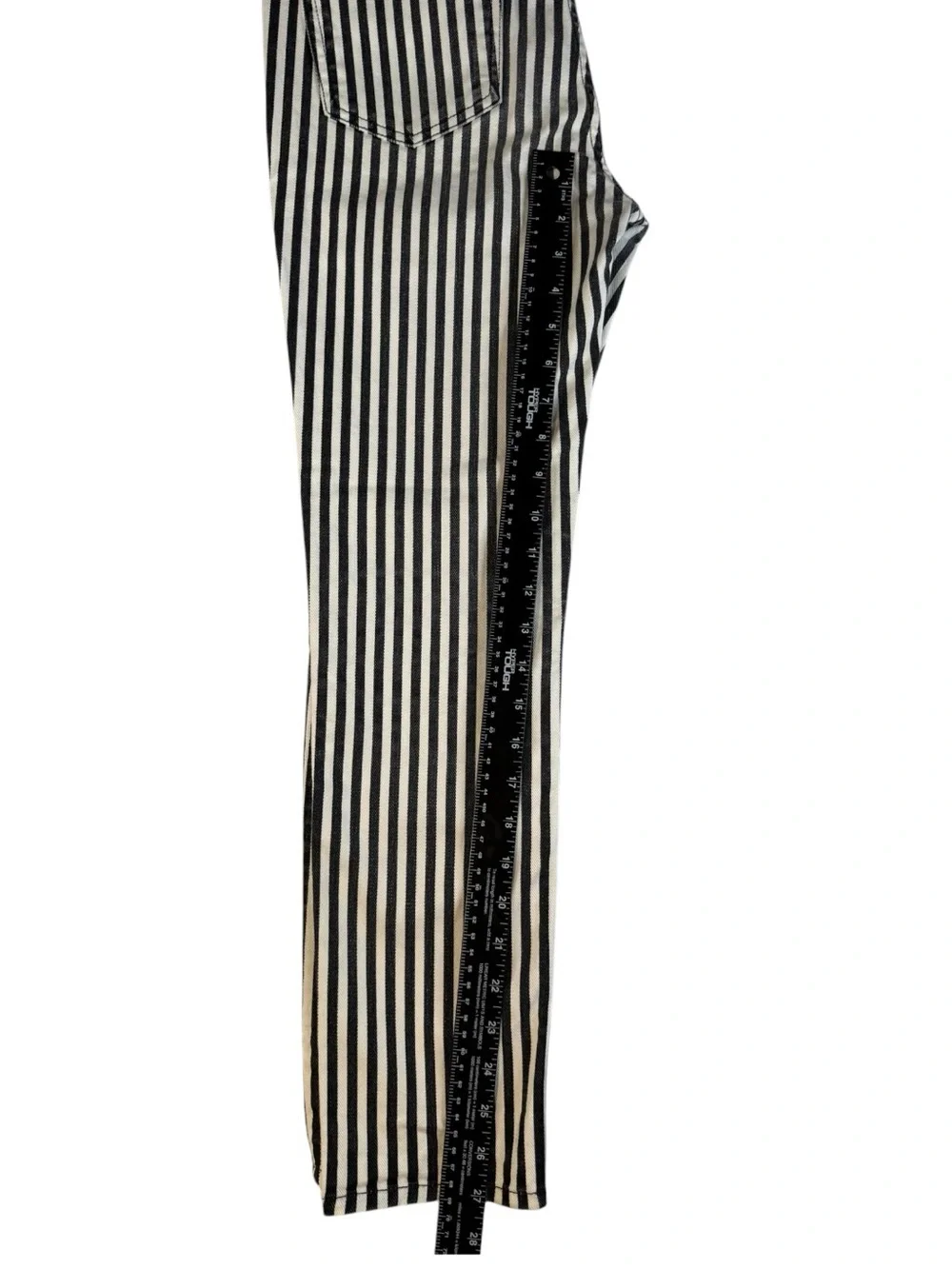 Rag & Bone High Rise Skinny Stripe Jeans Size 27